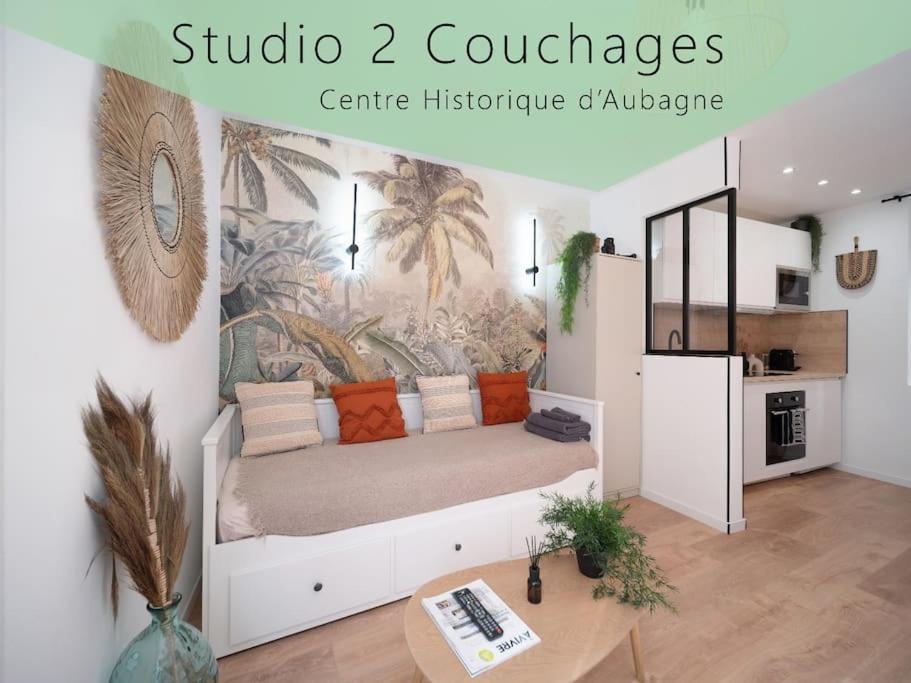 Le Gachiou - Studio 2 Couchages - Centre Historique أوباني المظهر الخارجي الصورة